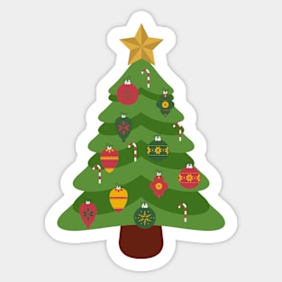 Christmas Tree Sticker